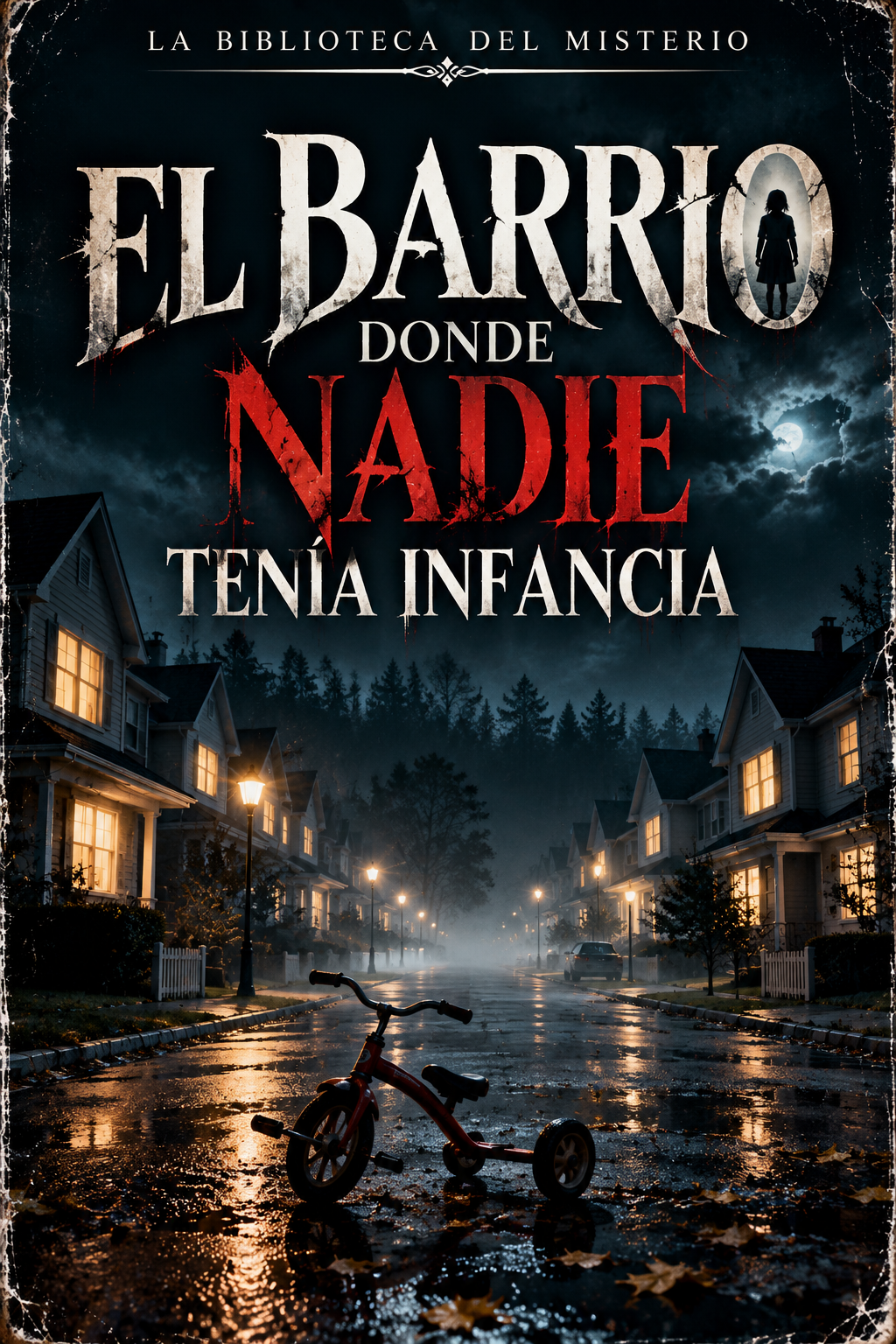 Ilustración del cuento «El barrio donde nadie tenía infancia»